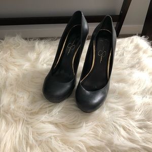 Jessica Simpson black heels